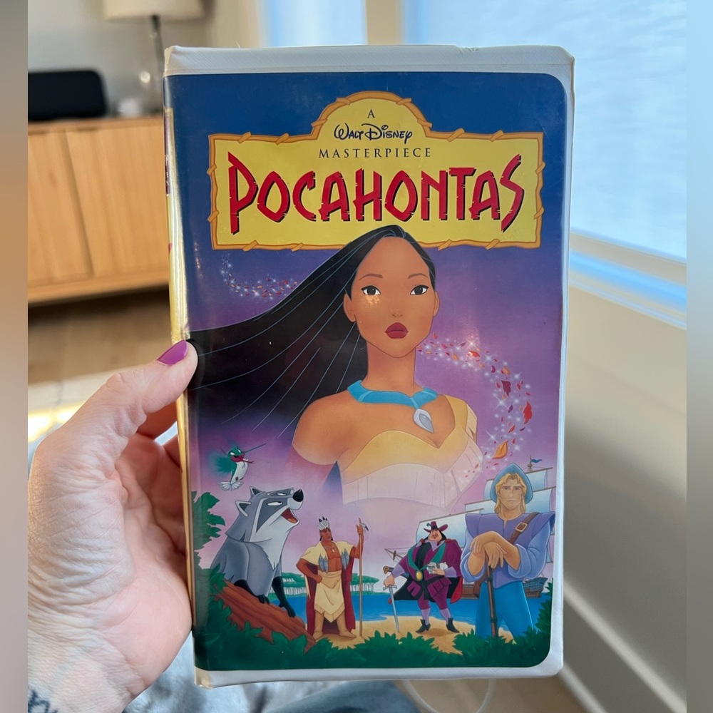 Disney Pocahontas VHS Tape